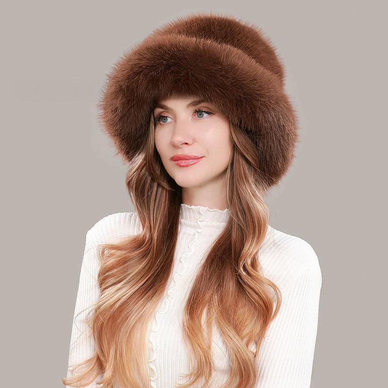 Windsor Winter Hat With Faux Fur