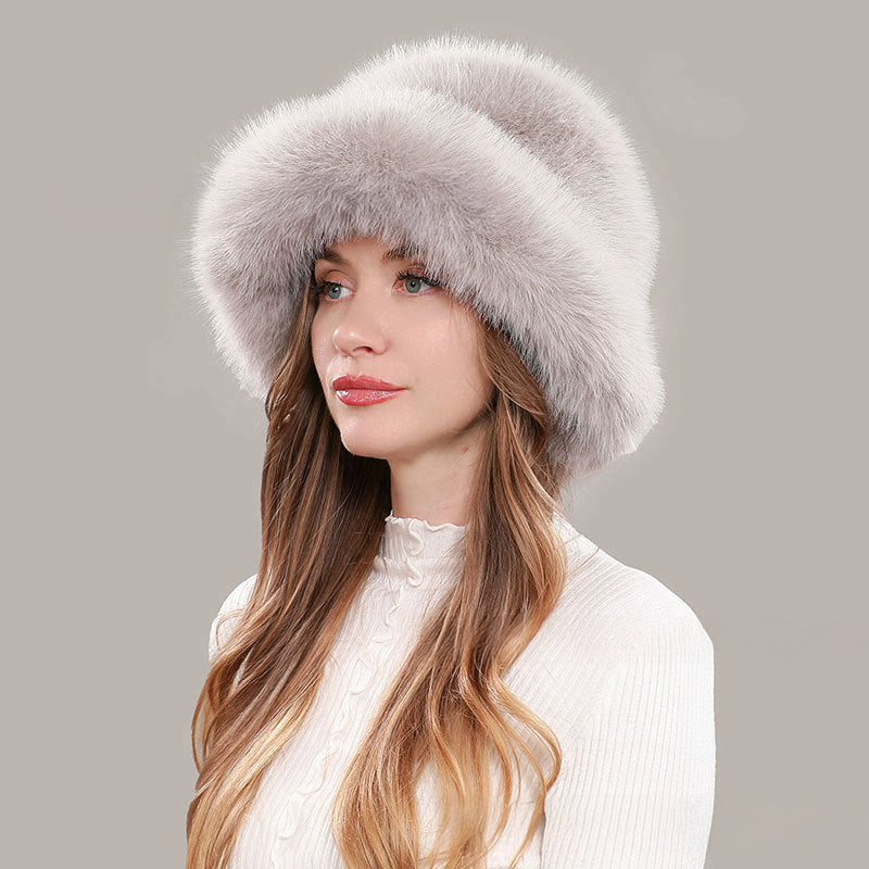 Windsor Winter Hat With Faux Fur