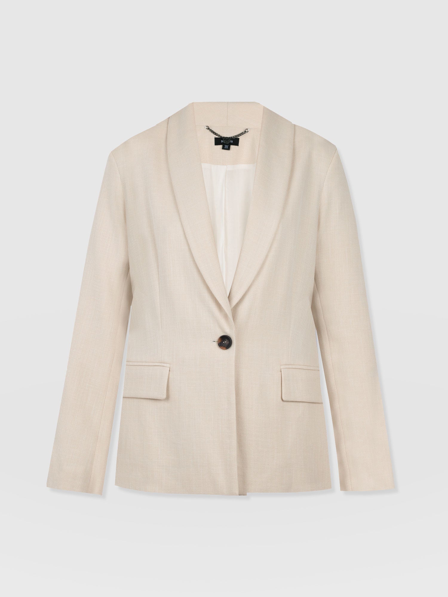 Argent Blazer - Cream