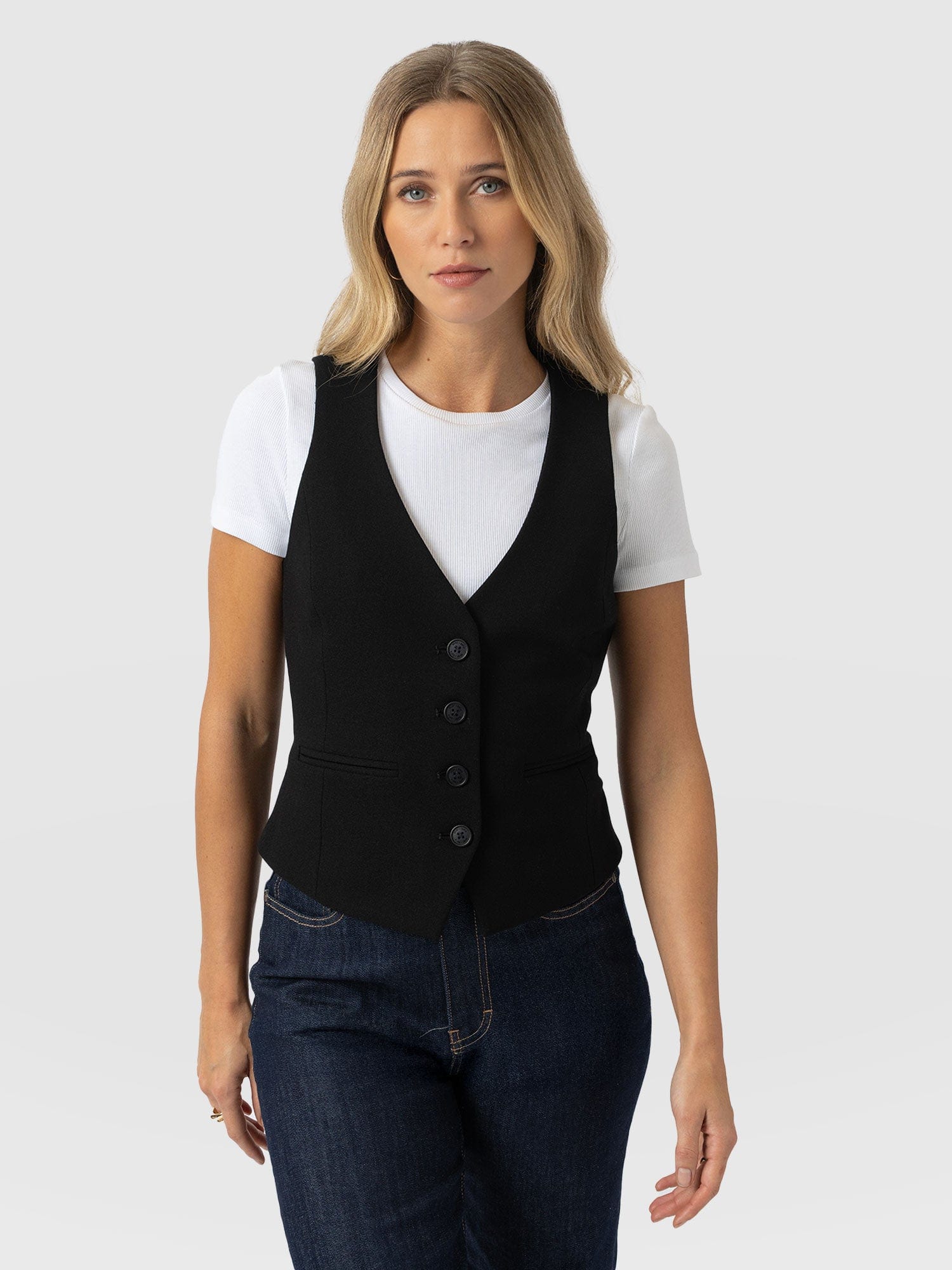 Astrid Waistcoat - Black