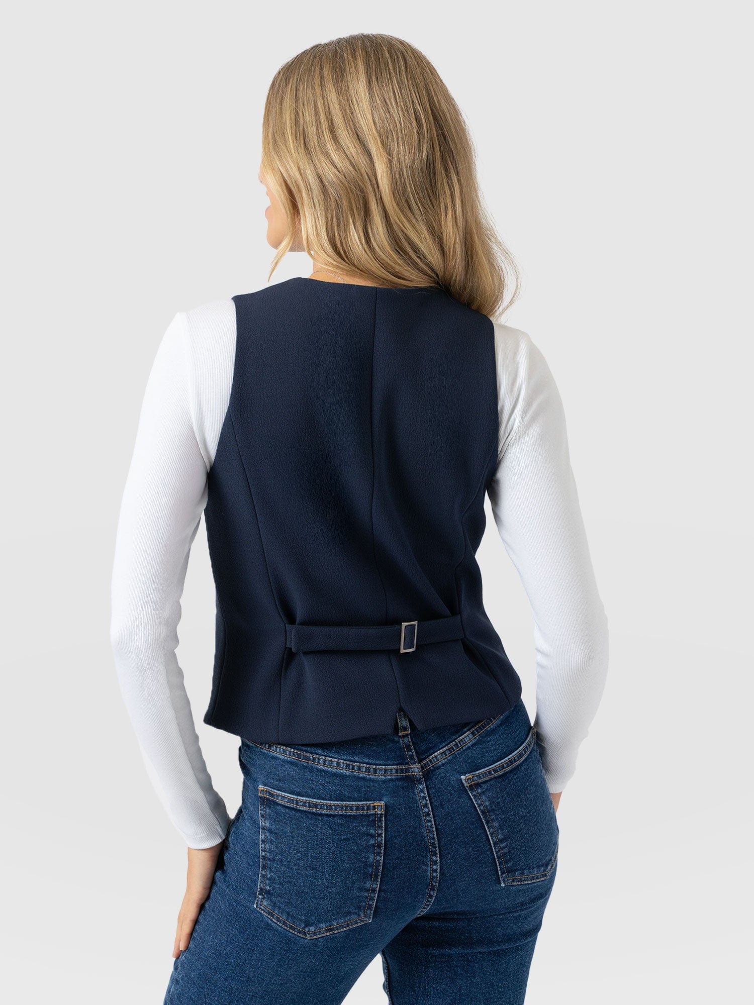 Astrid Waistcoat - Navy