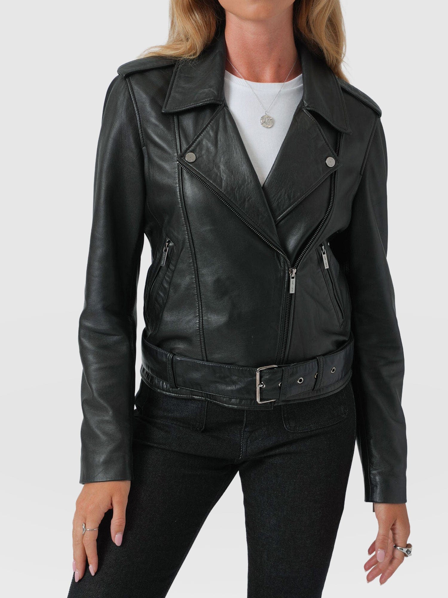 Luther Leather Jacket - Black