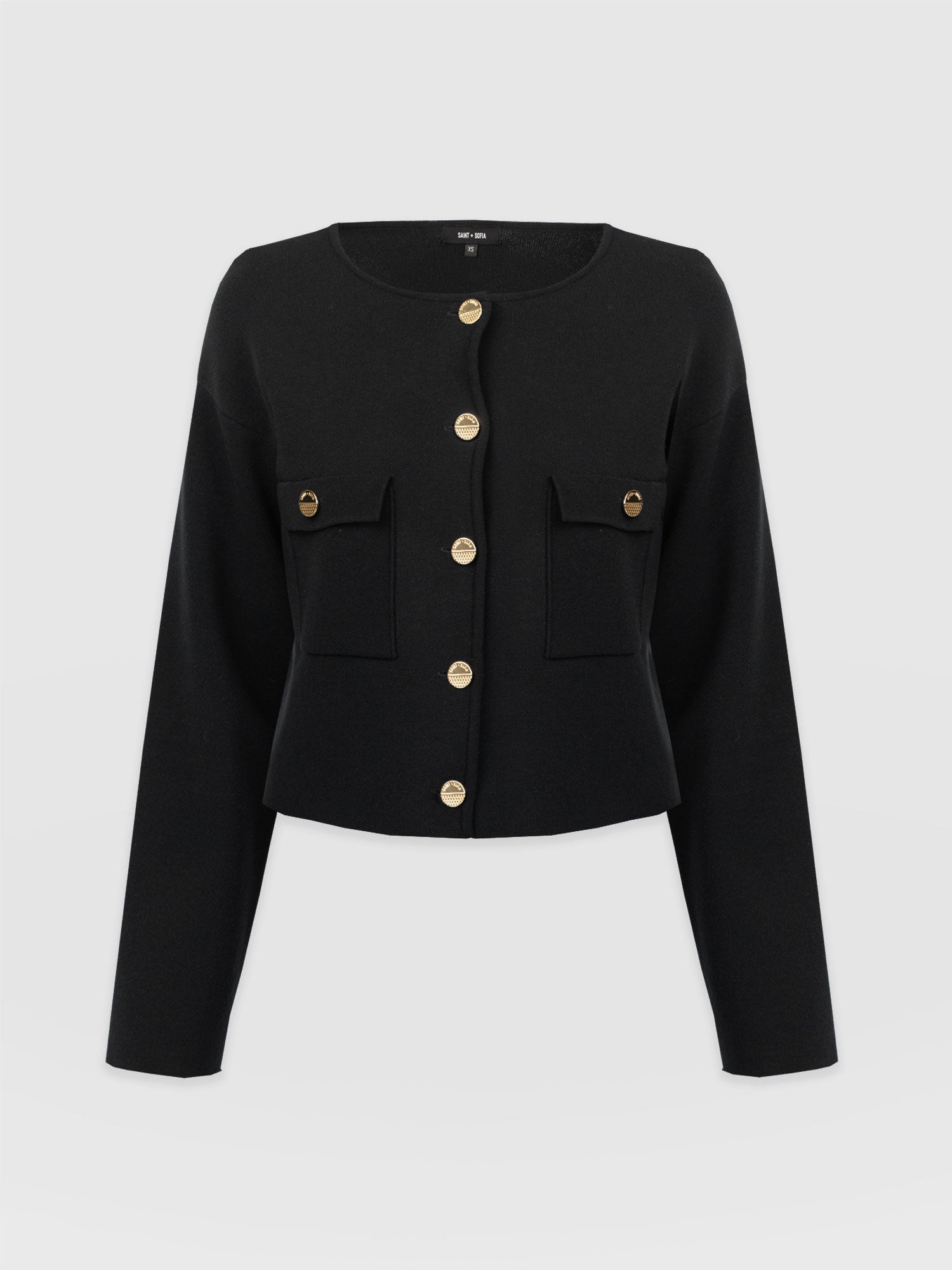 Maeva Knit Jacket - Black