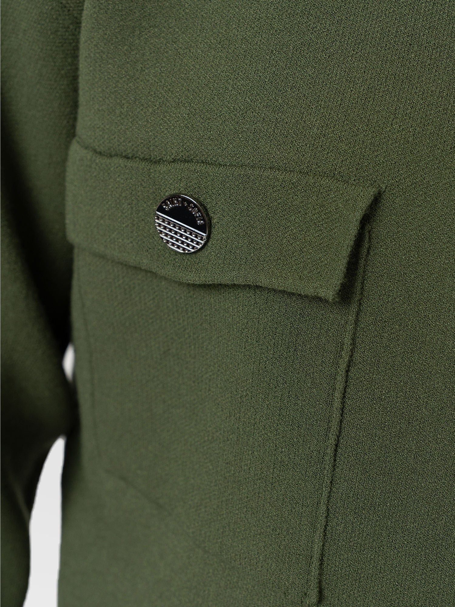 Maeva Knit Jacket - Khaki