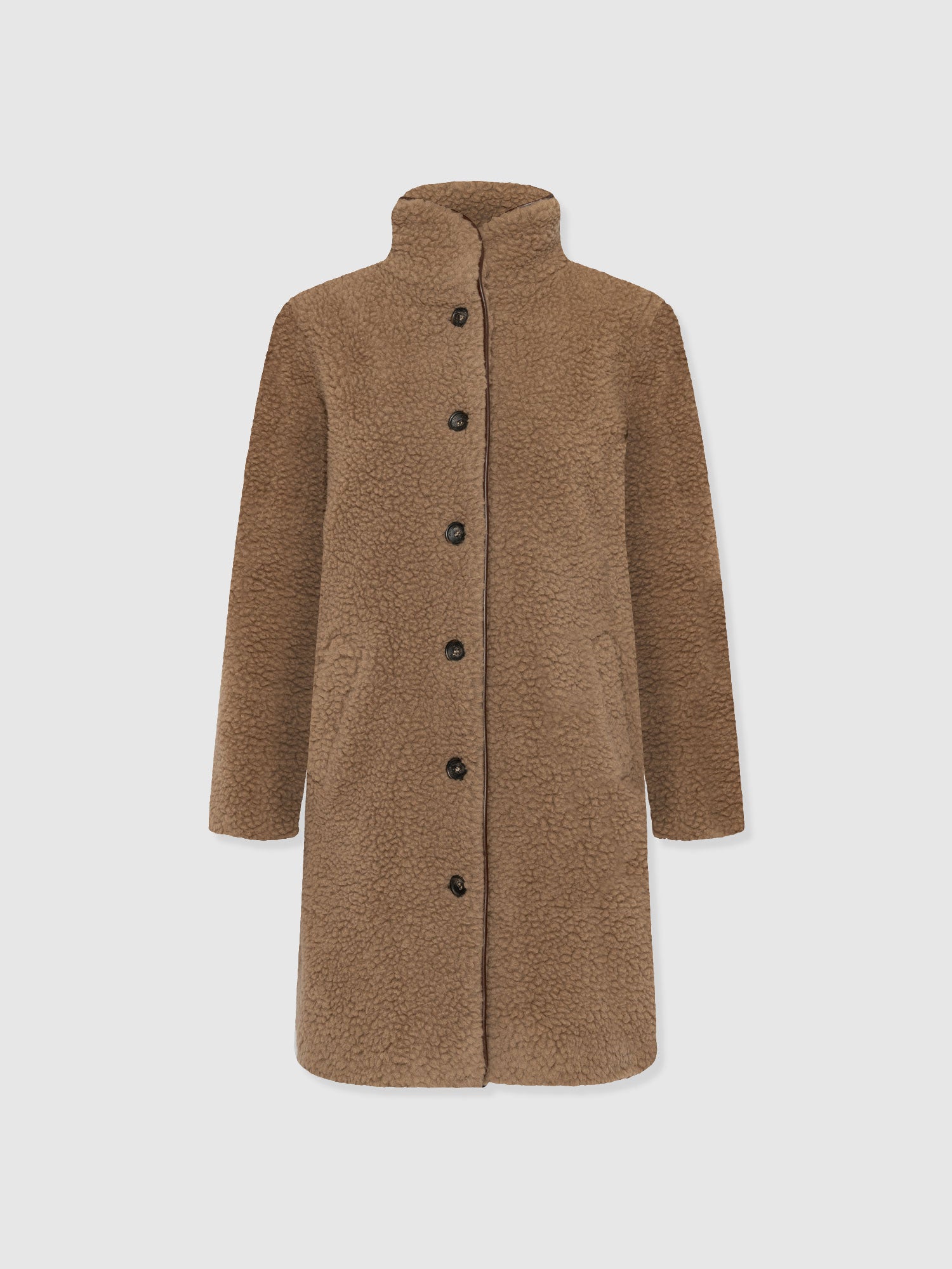 Rumer Teddy Coat - Camel