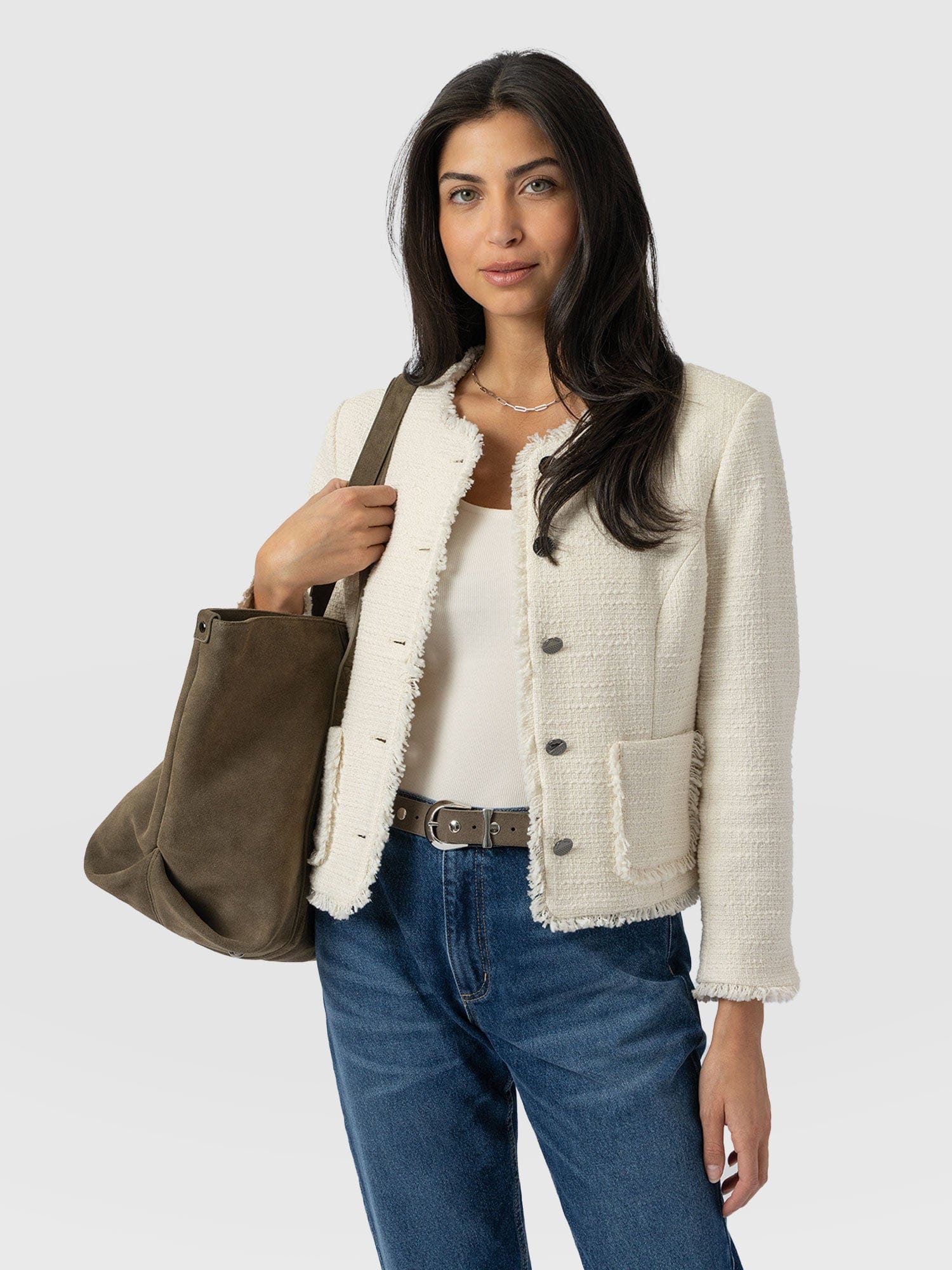 Ashby Jacket - Cream