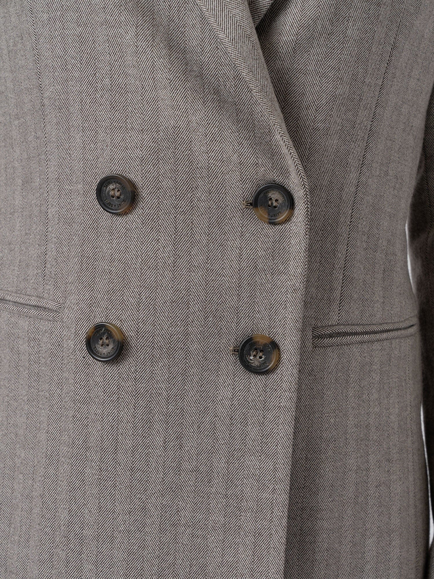 Cambridge Blazer - Brown Herringbone