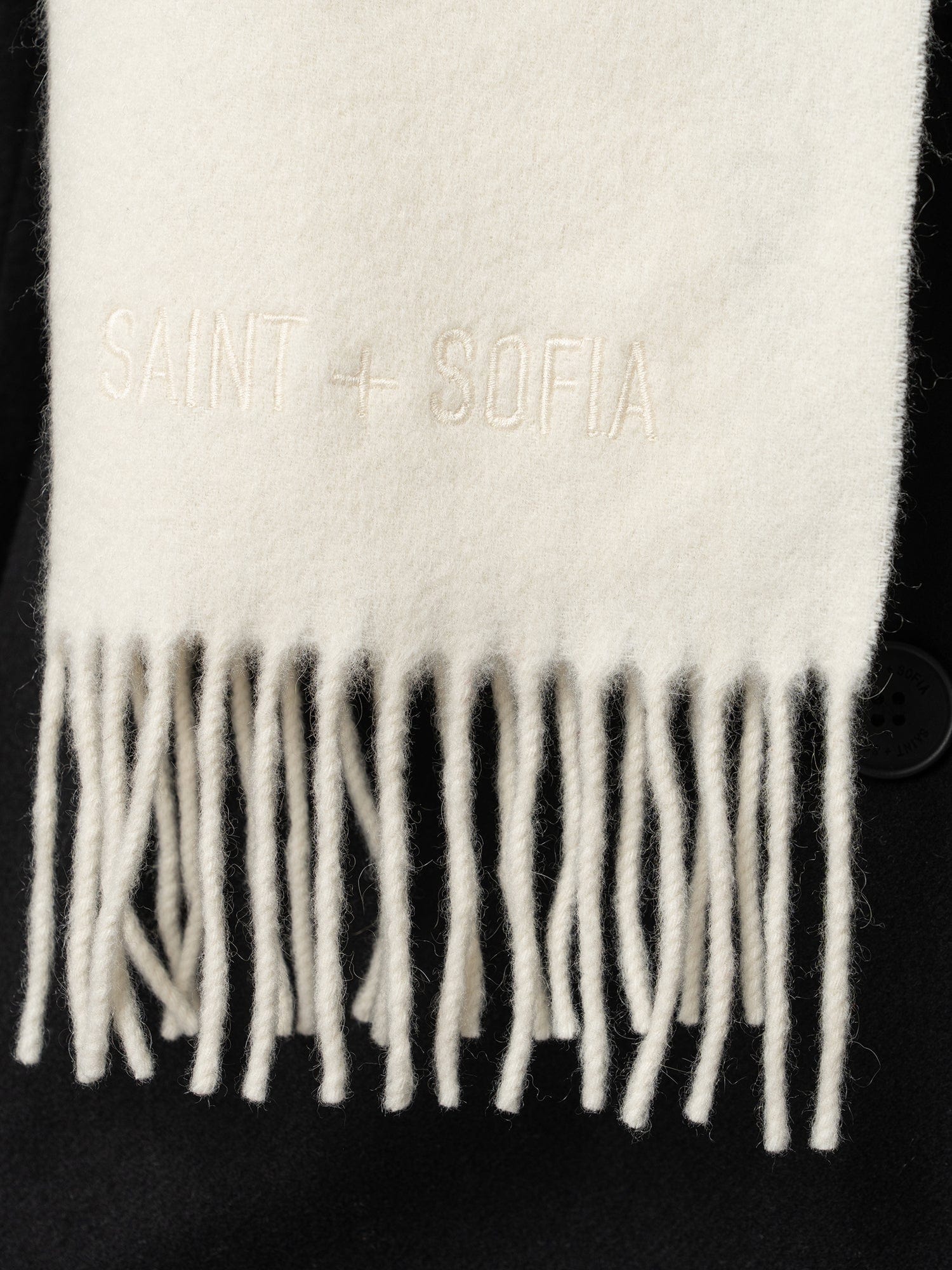 Cashmere Scarf - Cream