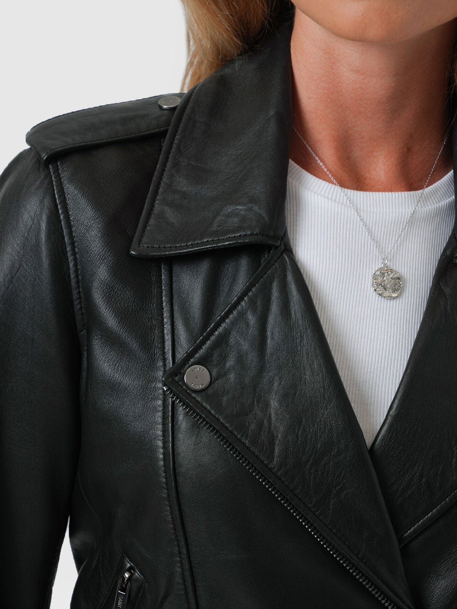 Luther Leather Jacket - Black