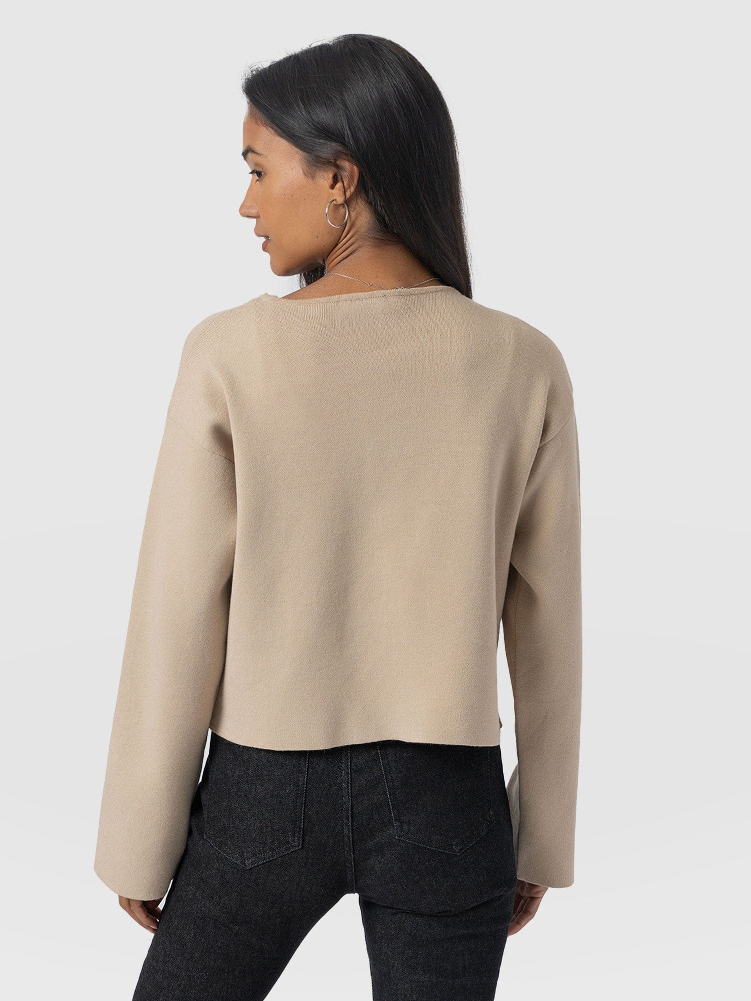 Maeva Knit Jacket - Cream