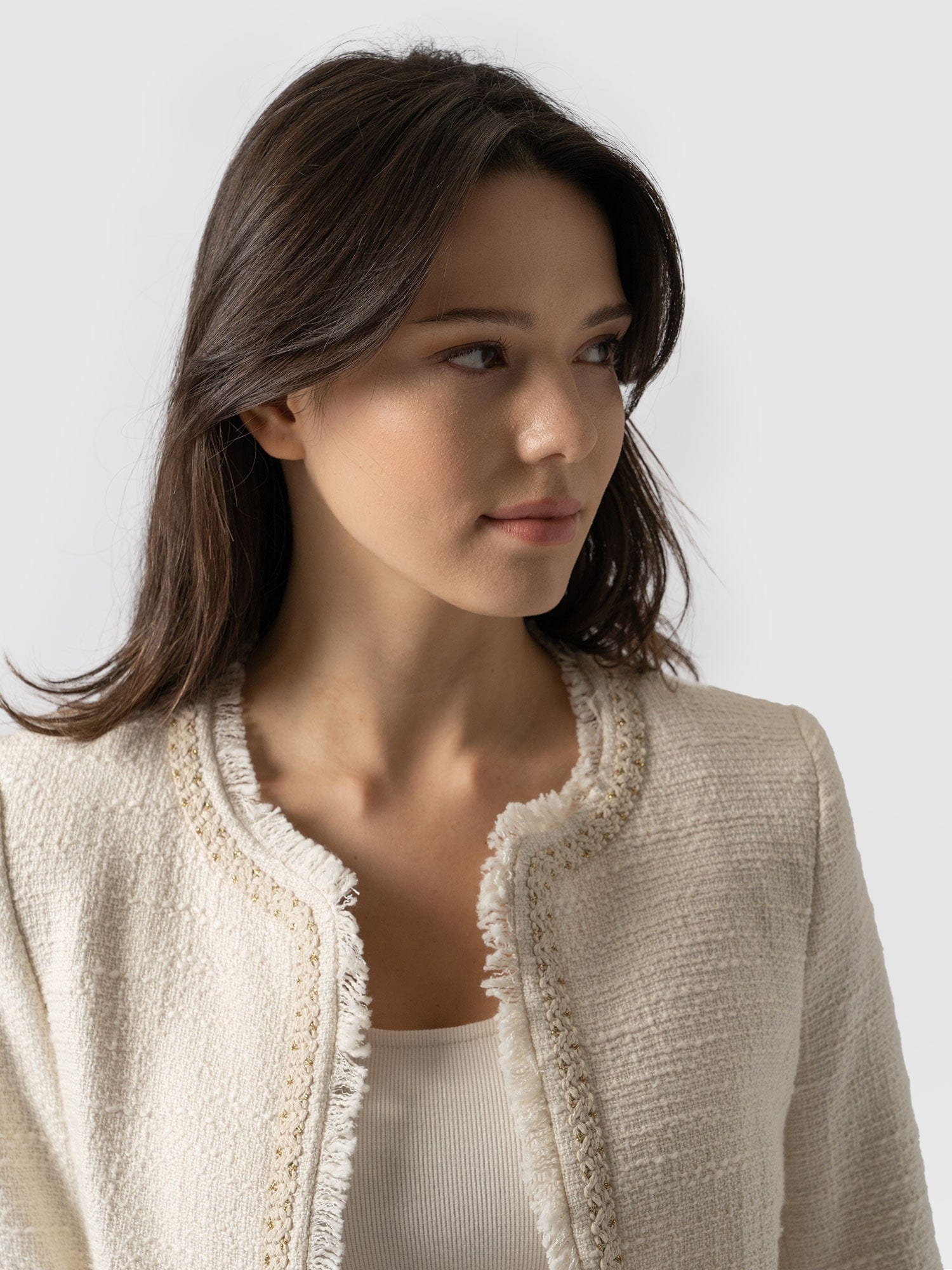Rayner Jacket - Cream Boucle