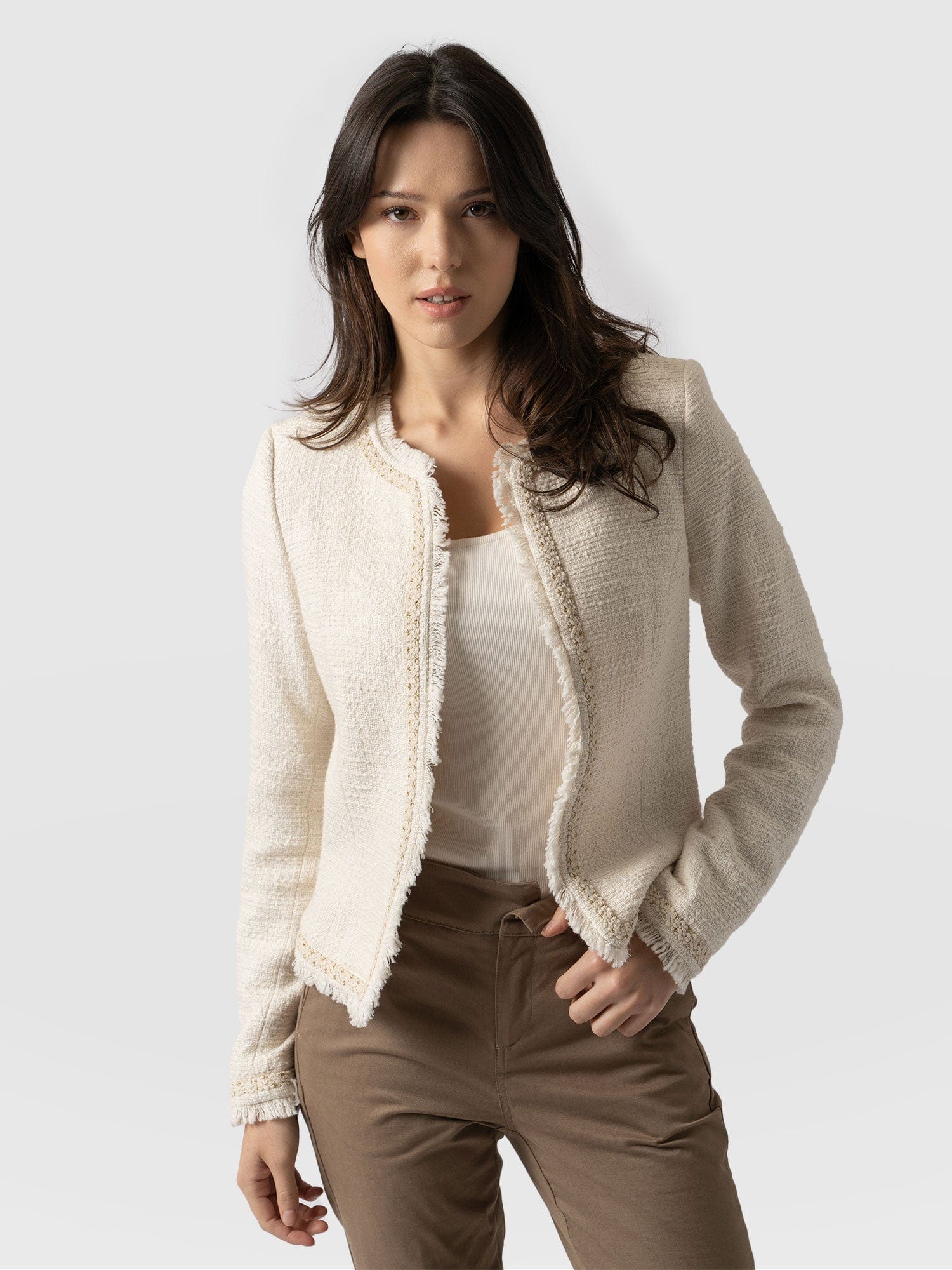 Rayner Jacket - Cream Boucle